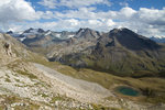 Depuis le col de la Bailletta, de la Grande Aiguille Rousse à l'Iseran.