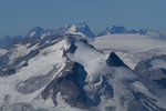 La Meije (3983 m), juste derrière les glaciers de la Vanoise.