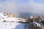Un peu de soleil ! Antécime du Mont Bégo.