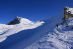 Le Vieux Chaillol vu du Col de la Pisse (2354 m).